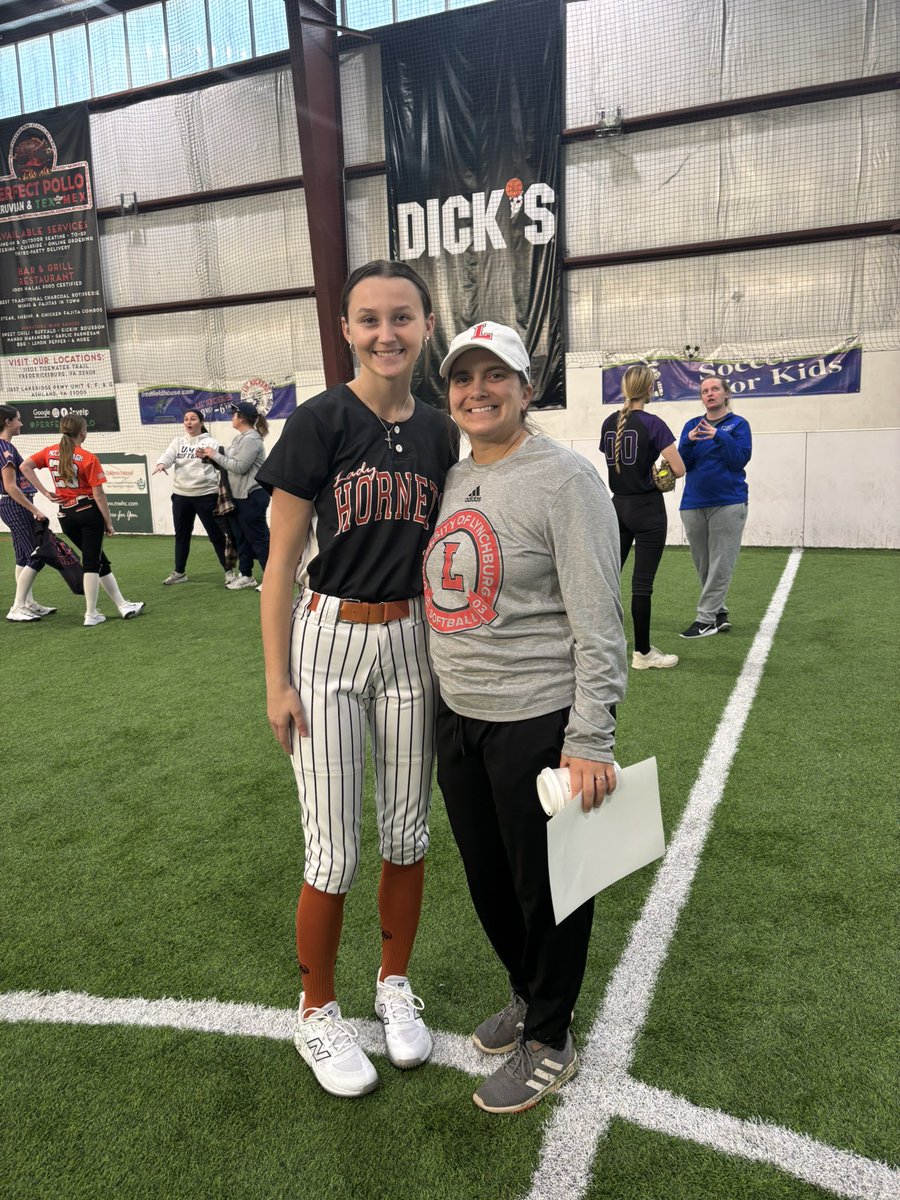 I had an amazing day at the Legendary softball camp. Thank you to all the coaches that came out today!! 
<a href="/2026Hornets/">Hanover Hornets 2026</a> <a href="/CNUSoftball/">CNU Softball- 2022 National Champions</a> <a href="/RMC_Softball/">Randolph-Macon Softball</a> <a href="/softballferrum/">Ferrum Softball</a> <a href="/lynchburg_sb/">Lynchburg Softball</a> <a href="/SoftballBsu/">Bowie State Softball</a> <a href="/SoftballDown/">Down South Softball</a> <a href="/DirectRecruits/">Direct Recruits</a> <a href="/CoastRecruits/">Coast 2 Coast Recruits</a> <a href="/SBRRetweets/">Softball Recruiting Reposts</a> <a href="/IHartFastpitch/">I❤️Fastpitch</a>