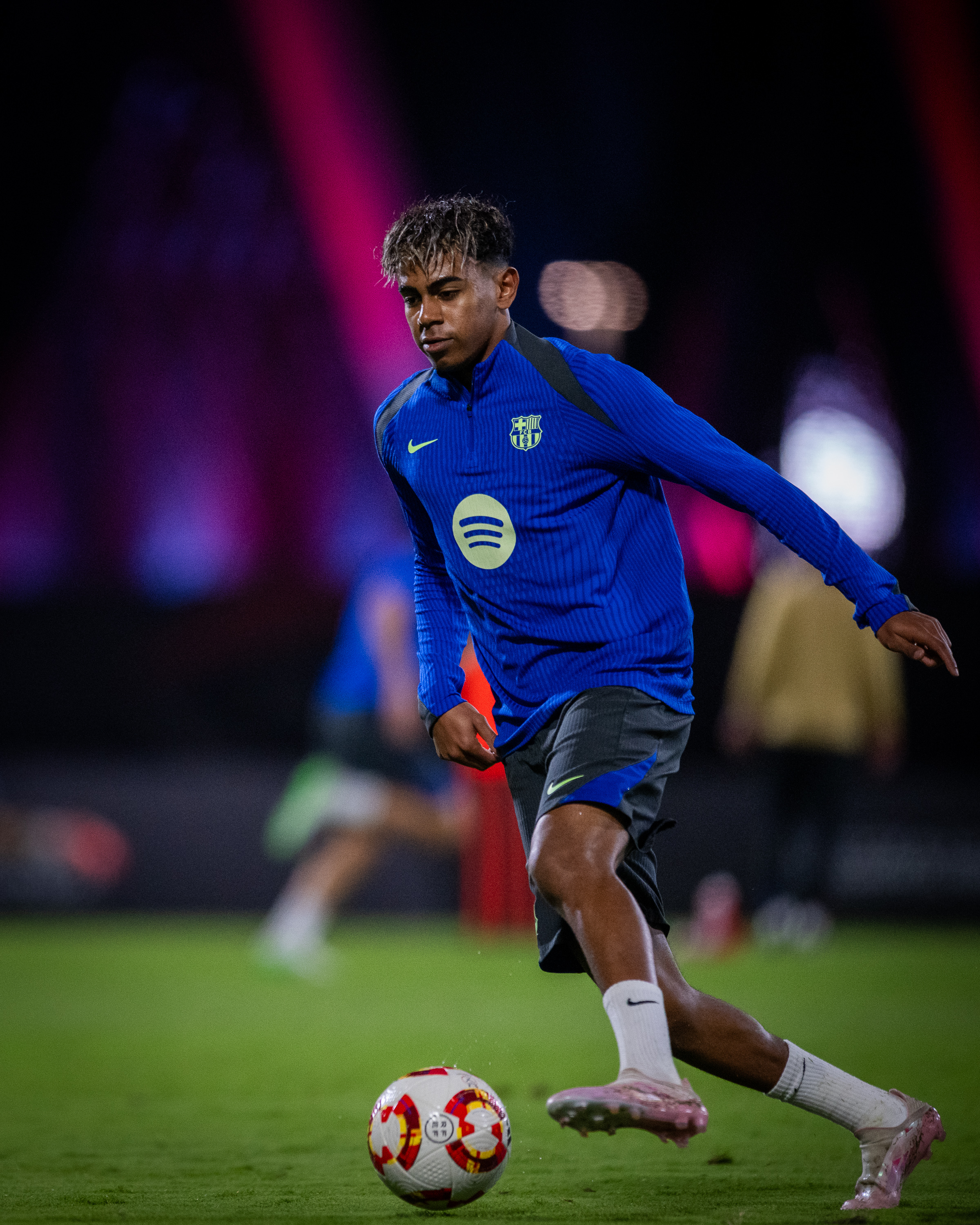 Lamine Yamal in training | Sportz Point
