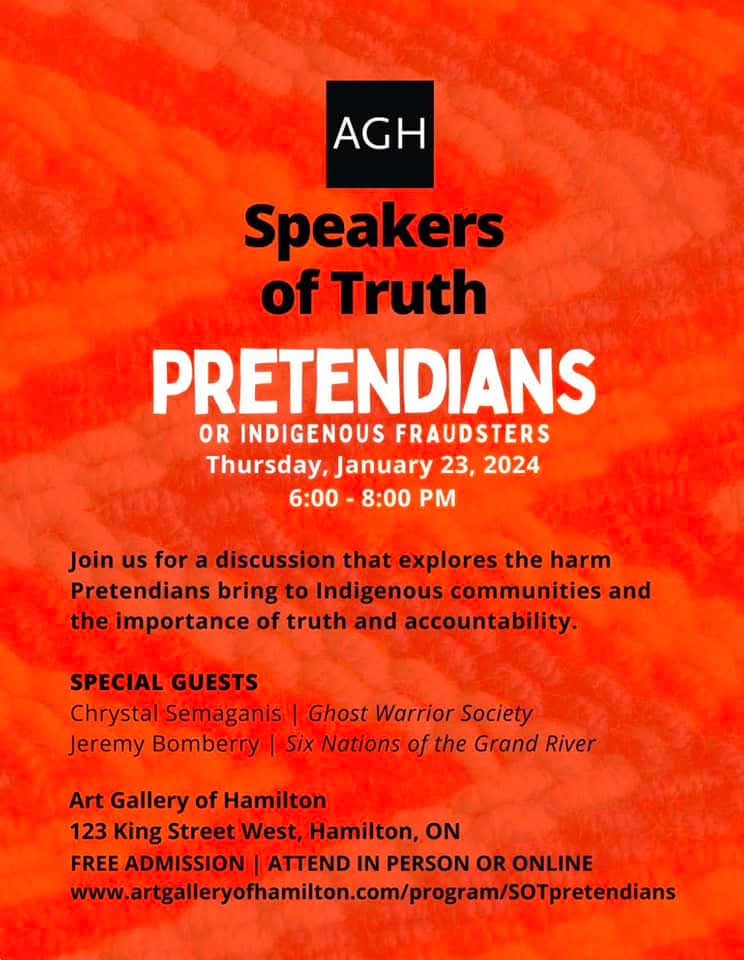 pretendianwatch's tweet photo. Sat Jan 11 2025 Update:  This event is postponed, new date will be announced in the coming weeks!

SHARE widely and see y'all soon, my good people!  TAPWE

Register here:  https://t.co/lmLGa26VVd https://t.co/N8D4INAFfG