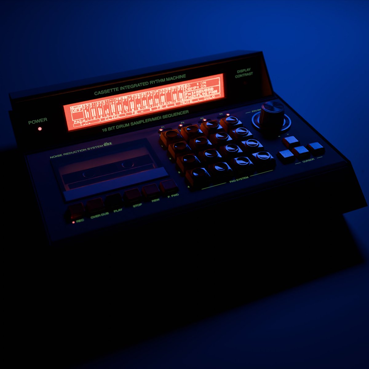 electribez's tweet photo. MPC based on the design of an old Singer Friden Calculator. 

#Blender3D #3DModel #b3d https://t.co/RkwUhyrjT7