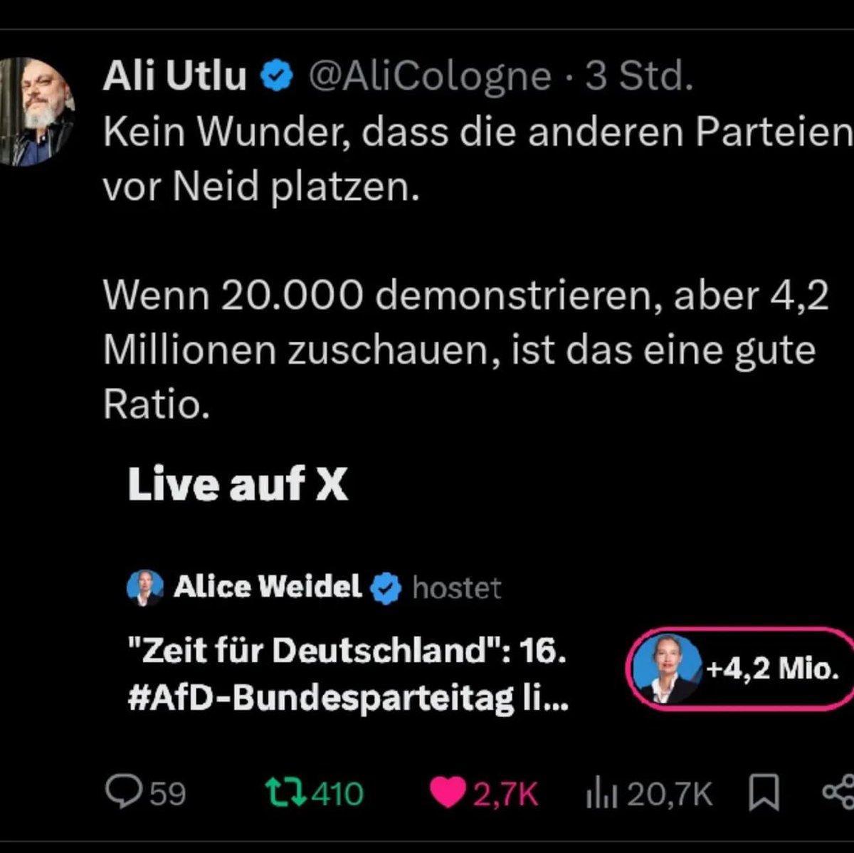 Nicole Höchst, MdB tweet media
