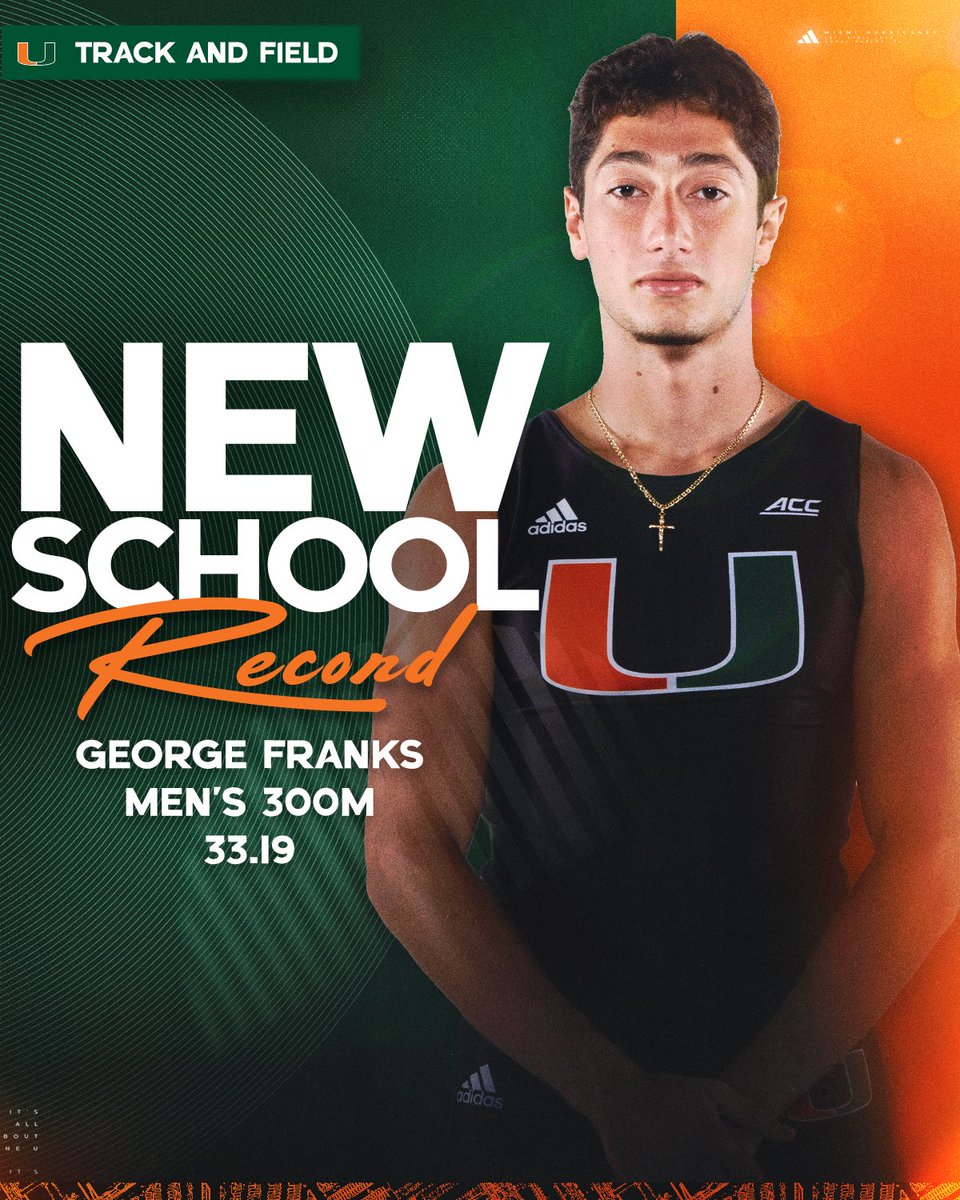 Miami Hurricanes Track & Field/Cross Country tweet media