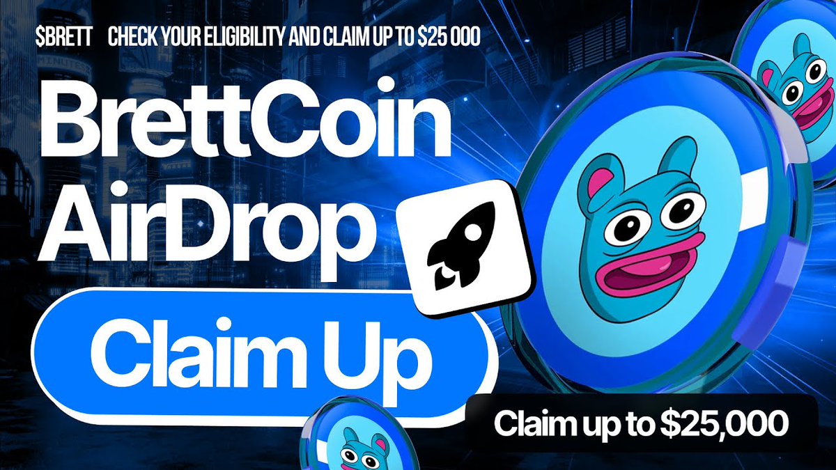 🚨 The countdown has begun! ⏳ Don’t miss your chance for FREE tokens with Brett Airdrop! Claim yours at brett-base.world NOW!