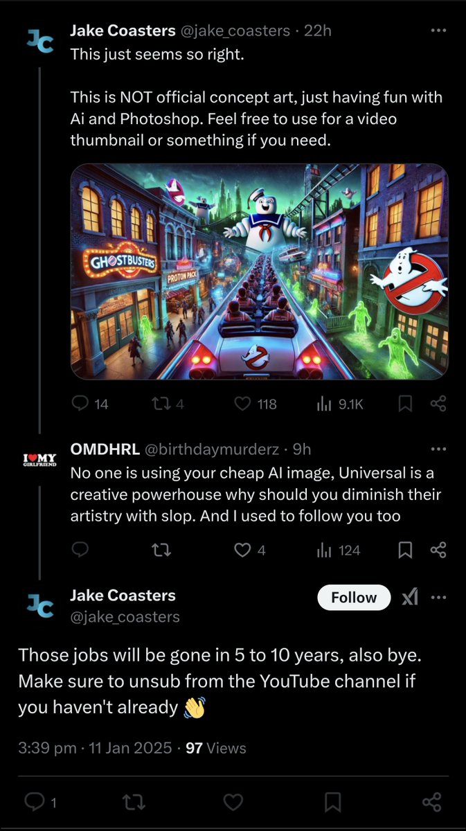 not to gatekeep but i don't think you should be calling yourself a theme park enthusiast if you have this mindset