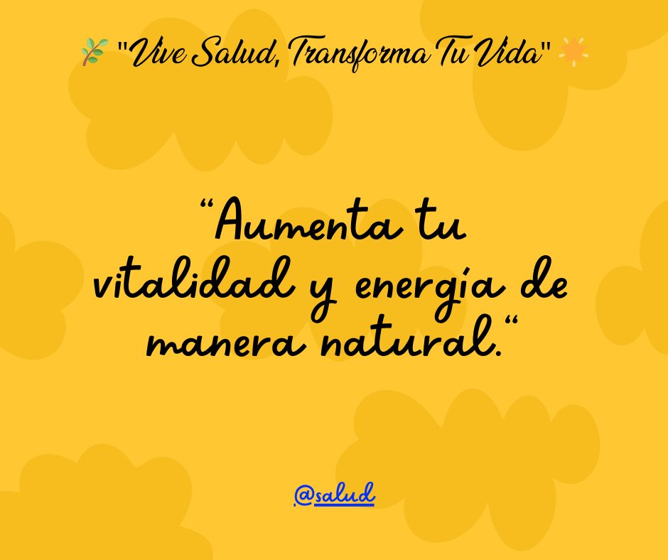 🌿 "Vive tu Salud, Transforma Tu Vida" 🌟