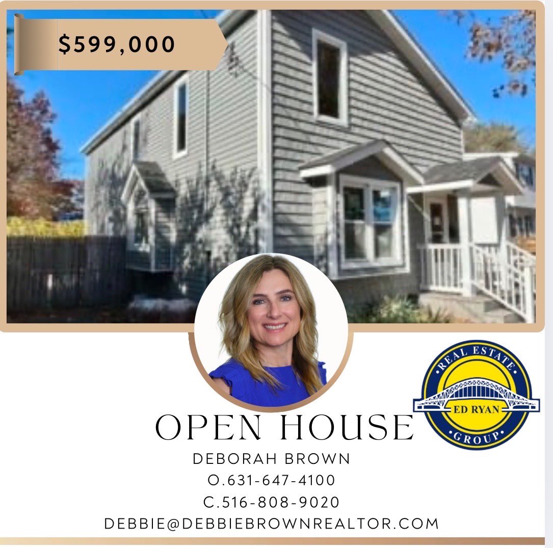 Check out this West Islip home ! Myrtle Avenue open house tomorrow (Sunday) January 12th! Noon-2 !🏡🏡🏡🏡. #openhouse #realestate #sundayopenhouse