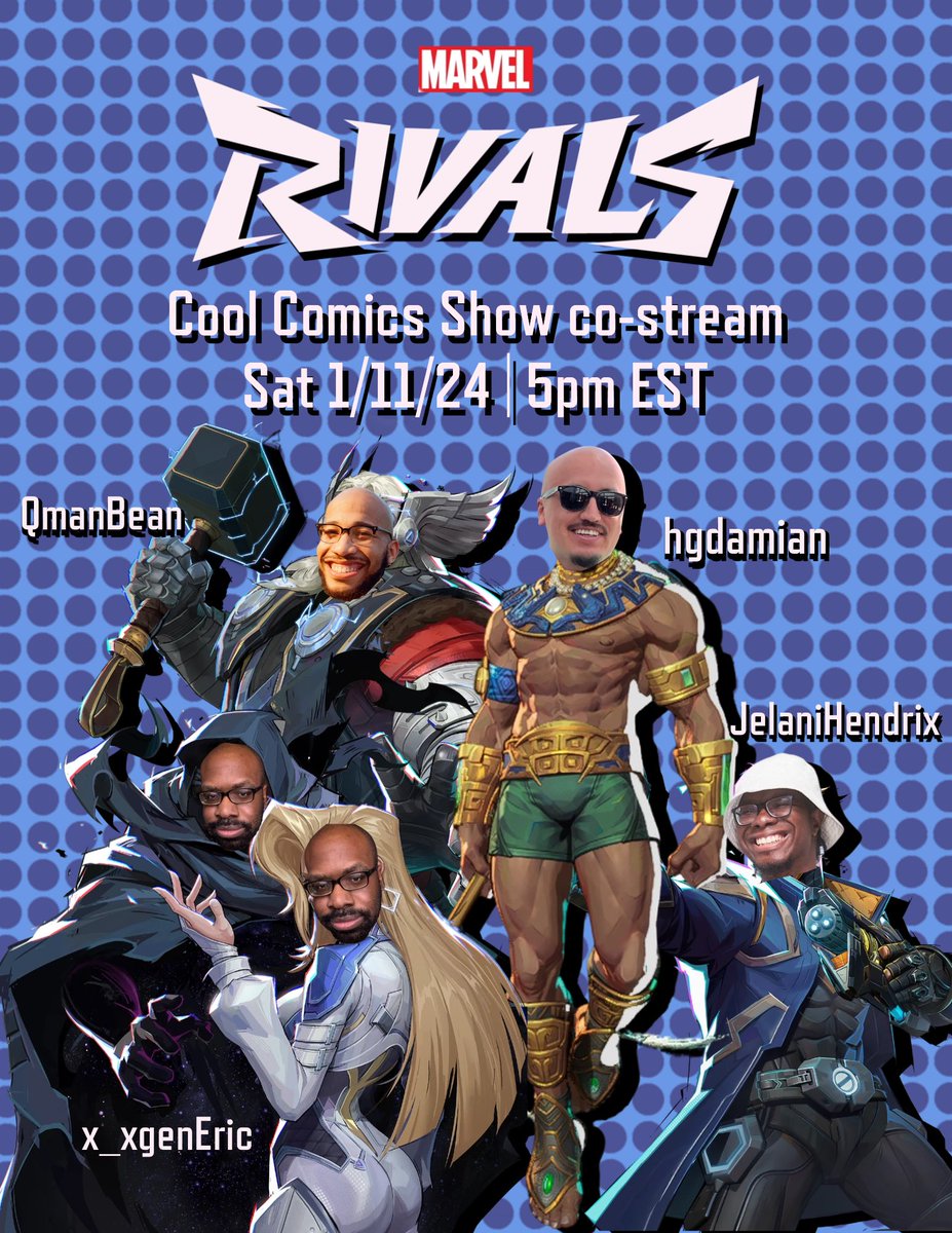 CoolComicsShow's tweet photo. We’re live! You can catch us on the below channels:

https://t.co/s8rAQyKiA6

https://t.co/eHYYsVkySZ

https://t.co/ZQudnYdSy4

https://t.co/Hgv0vbrEd5

https://t.co/FurE11fj2C https://t.co/rmUgfOJp9o