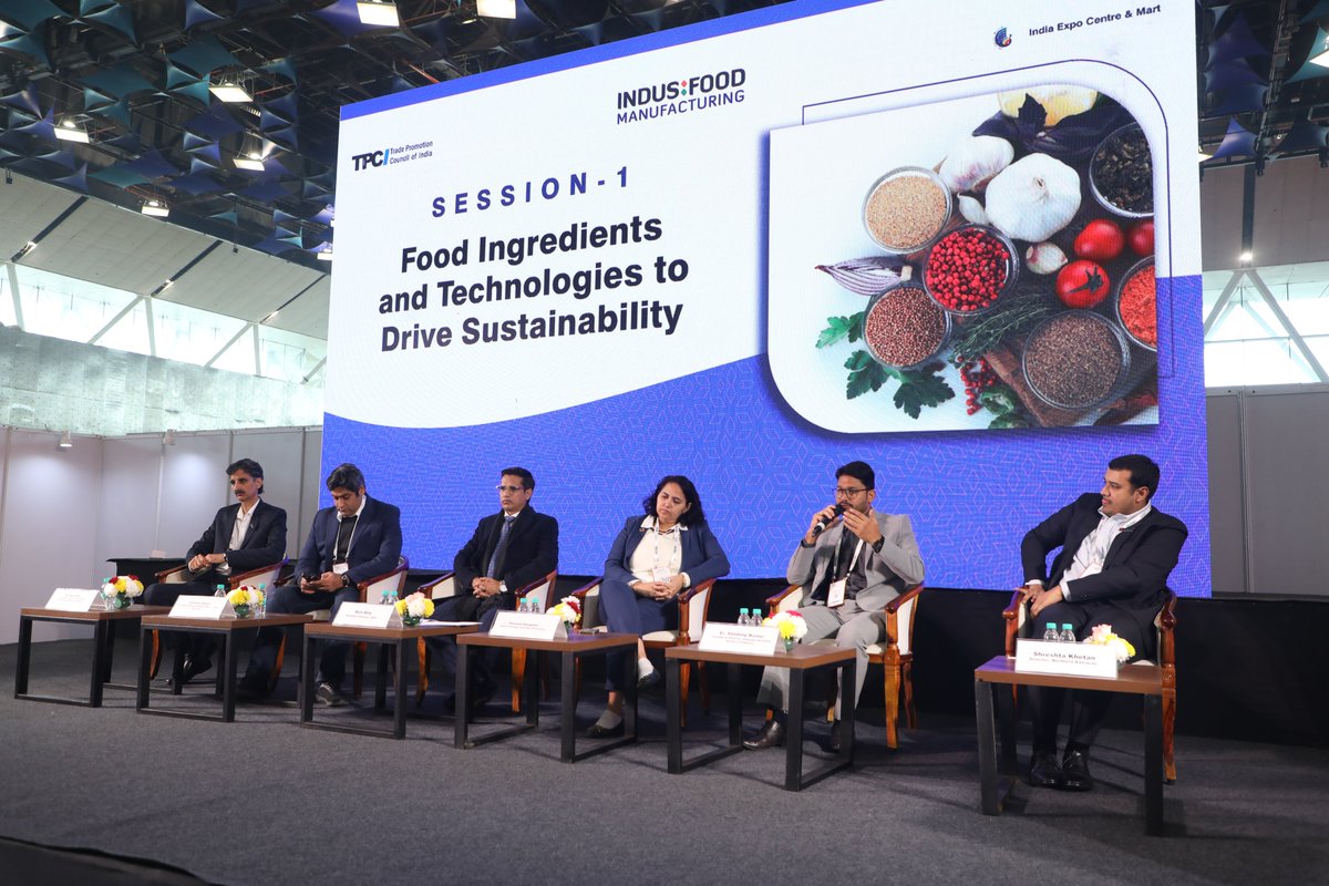 IDIngredients's tweet photo. Day 3 Moments at Indusfood Ingredients 2025!

📍 Venue: Yashobhoomi, IICC, Dwarka, New Delhi

@IndusfoodH | @TPCI | @indusfoodshow | @indusfood_mfg | @IndiaExpoCentre 

#IndusfoodIngredients #Day3Highlights #FutureOfFood #HealthIngredients #IndustryInnovation #NetworkingSuccess https://t.co/ZXsC5rr25D