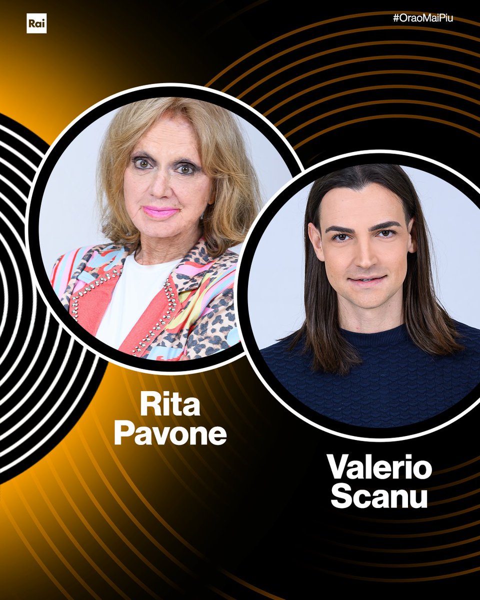 Per sostenere Valerio Scanu e Rita Pavone vota con un mi piace 📲
⚡
#OraoMaiPiu