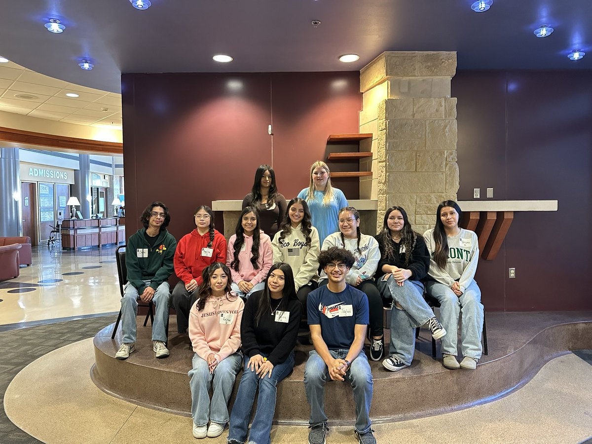 The first day of the <a href="/OdessaChamber/">Odessa Chamber</a> 2025 Junior Leadership class for these <a href="/BigRedBronchos/">Odessa High School</a> juniors!