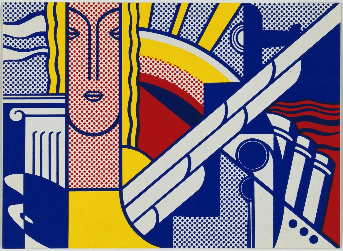 artlichtenstein's tweet photo. Modern Art Poster https://t.co/Q2KINPndn9