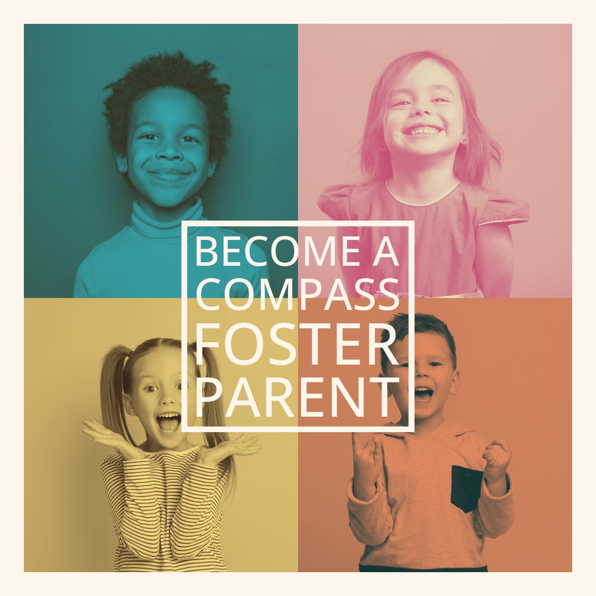 COMPASSnebraska's tweet image. There should be more families waiting for children than children waiting for families.

Inquire about becoming a Compass Foster Parent by contacting: mailto:info@compassnebraska.org