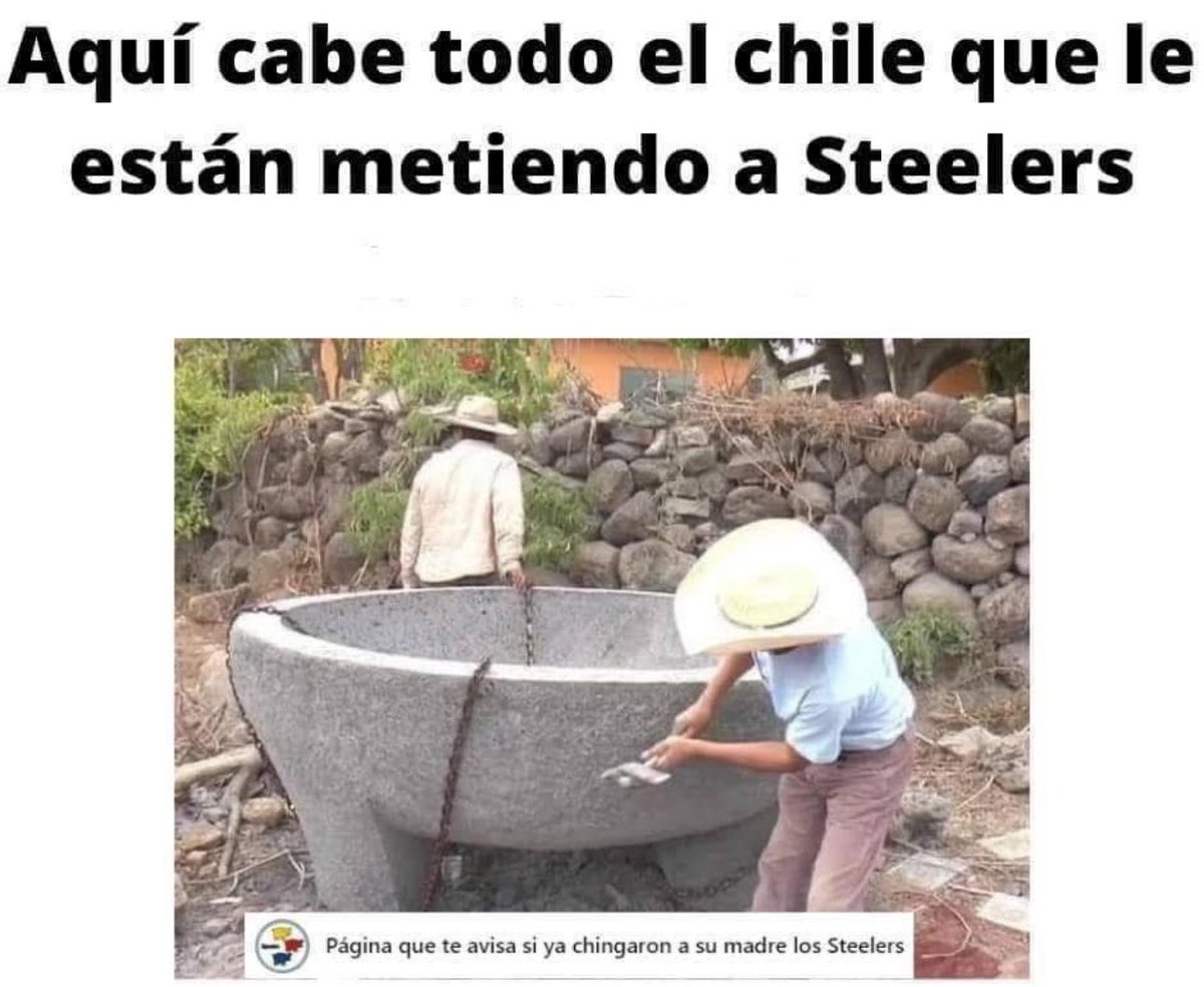 Siempre he pensado que <a href="/steelers/">Pittsburgh Steelers</a>
es un equipo mediocre y perdedor, y 
cada año reafirmo lo que veo y digo.