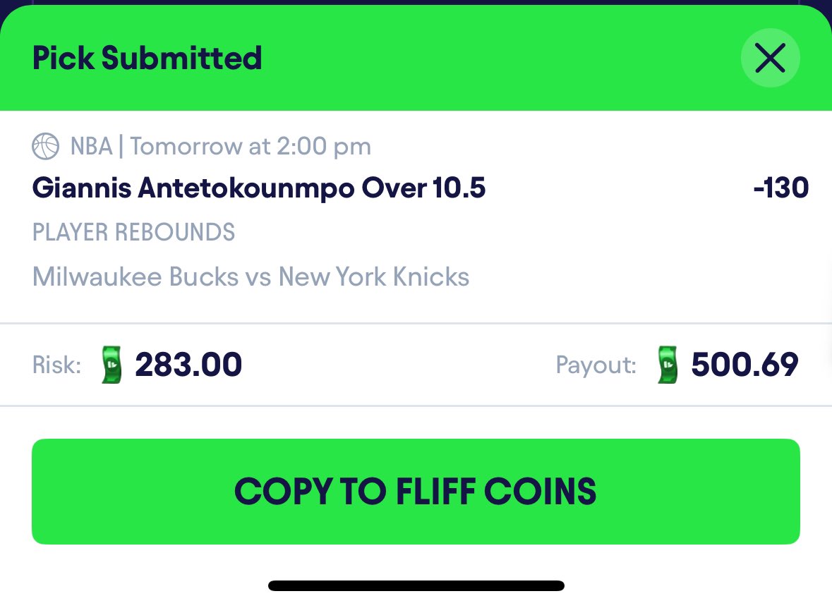 Jaygotlocks's tweet image. 2 Slips For Tmmr 🍀

(2.5u on Giannis &amp;amp; (1u) on NFL Lay )🔐

#GamblingX #GamblingCommunity