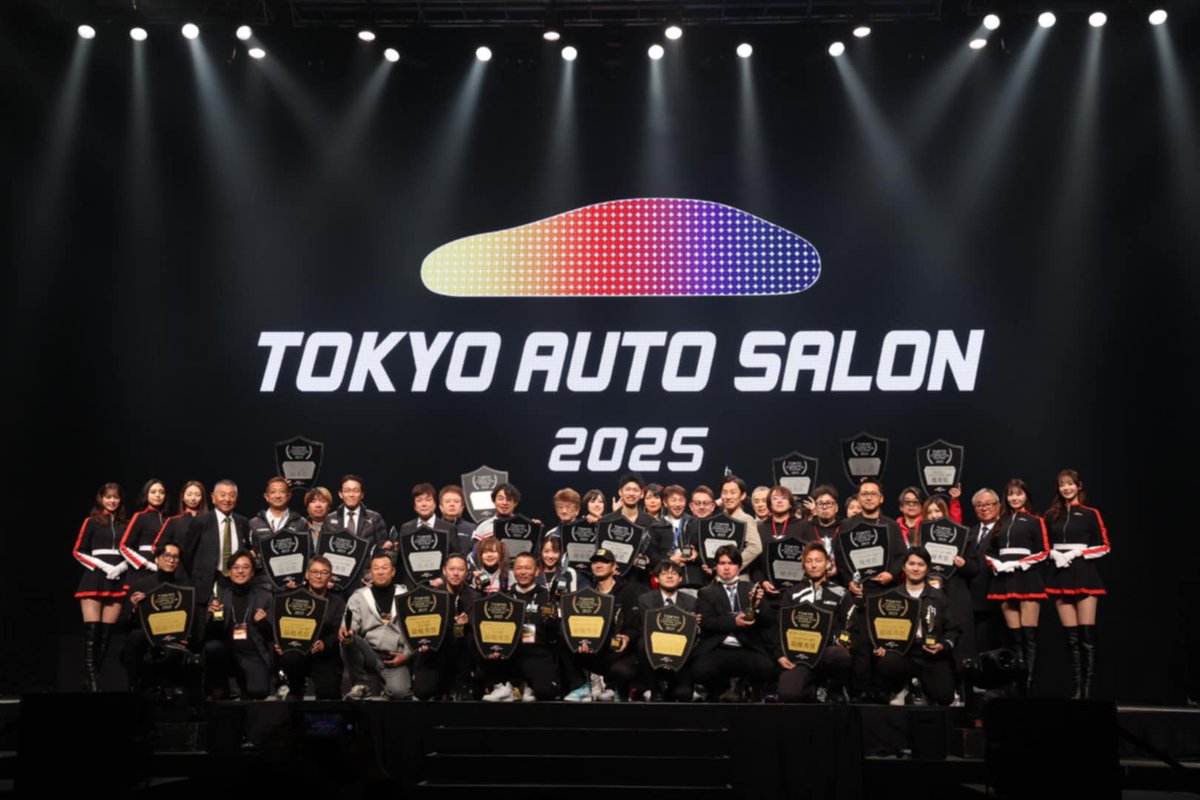 東京オートサロン2025
コンセプトカー部門で優秀賞をいただきました🏆️
ありがとうございます🙇
本日が最終日となりますので是非クルウチブースにお立ち寄りくださいませ✨

motor-fan.jp/weboption/arti…