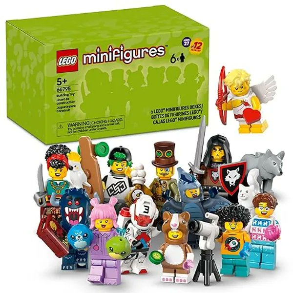 I just received LEGO Minifigures Series 27 6 Pack - Multipack of Collectible Figures for Kids, Boys and Girls, Ages 5+ - Mystery Blind Box of 12 Possible Minifigures - Gift Idea for Birthda from ClodCrusher via Throne. Thank you! throne.com/salem_tk #Wishlist #Throne