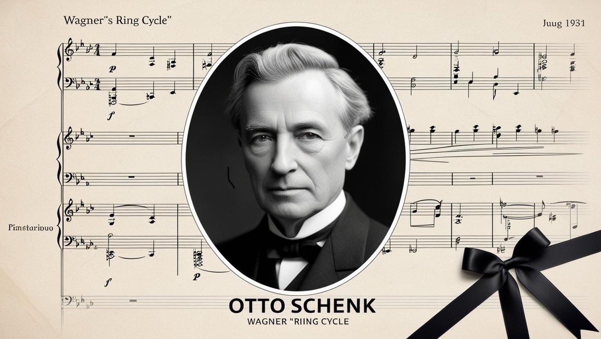 🎭 The opera world mourns the loss of Otto Schenk, visionary director behind timeless productions of Wagner’s masterpieces, including the legendary “Ring Cycle” at the Met. His legacy will continue to inspire. Rest in peace. #OttoSchenk #OperaLegend #Wagner #RingCycle
