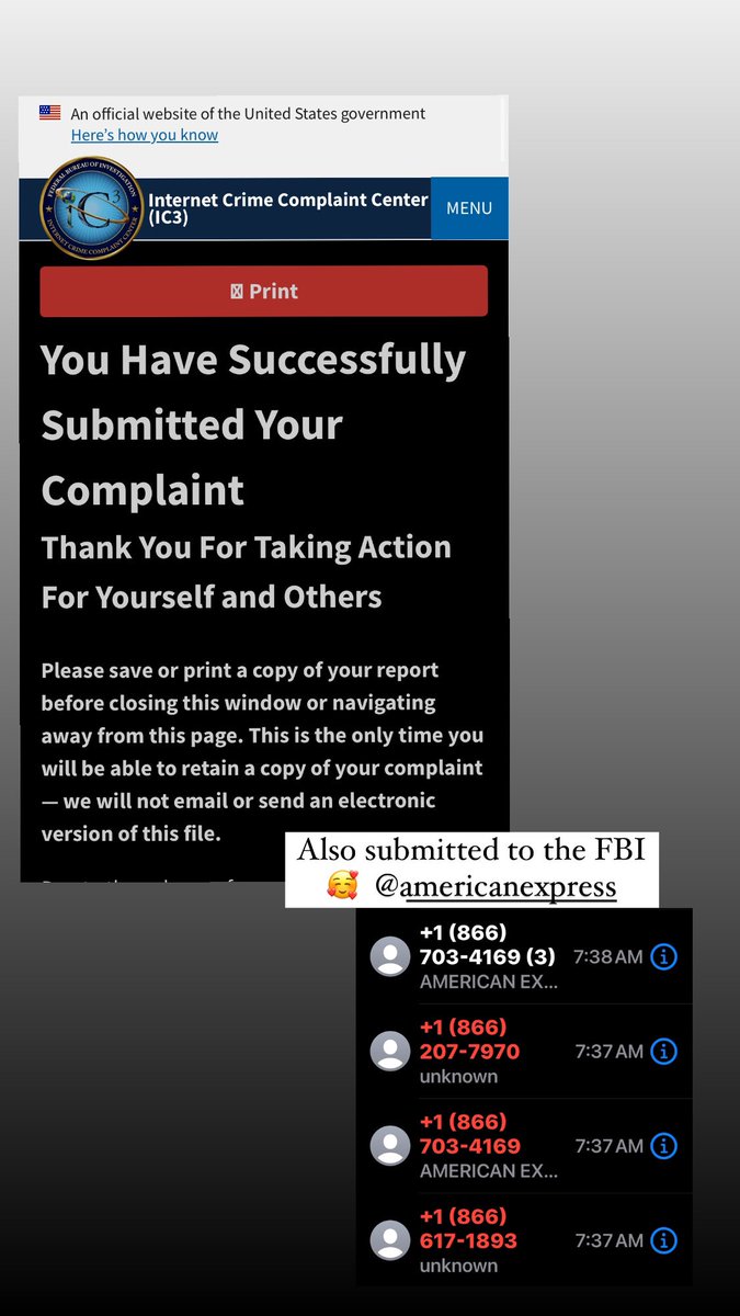 pho_op's tweet photo. Also submitted to the #FBI 🥰 don’t try me. 

@AmericanExpress https://t.co/6eTahGwz66