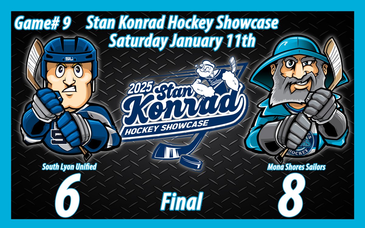 Mona Shores Hockey (@sailorhockey) on Twitter photo π Stan Konrad Showcase: Game 10 Wrap-Up β Mona Shores Sailors outlast South Lyon Unified 8-6 in the final game of the 2025 Showcase. Incredible determination and skill from both teams! ππ₯
π #Konrad25 @michHShockey <a href="/BeNnY_1111/">Chris Benedict</a> <a href="/jonathon_kidd/">Jonathon Kidd</a> <a href="/ShoresAthletics/">Mona Shores High School Athletics</a> π Stan Konrad Showcase: Game 10 Wrap-Up β Mona Shores Sailors outlast South Lyon Unified 8-6 in the final game of the 2025 Showcase. Incredible determination and skill from both teams! ππ₯
π #Konrad25 @michHShockey <a href="/BeNnY_1111/">Chris Benedict</a> <a href="/jonathon_kidd/">Jonathon Kidd</a> <a href="/ShoresAthletics/">Mona Shores High School Athletics</a>
