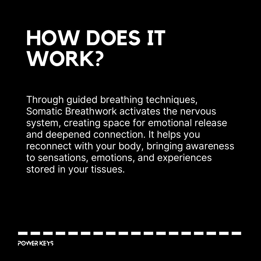 Powerkeys_'s tweet photo. What is Somatic Breathwork? 💨

A powerful practice using breath to release tension, heal, and reconnect with your body. It promotes emotional balance, clarity, and peace.

✨ Benefits:
• Release trauma
• Reduce stress
• Improve focus

#SomaticBreathwork #HealingFromWithin https://t.co/WjYIfKlqD5