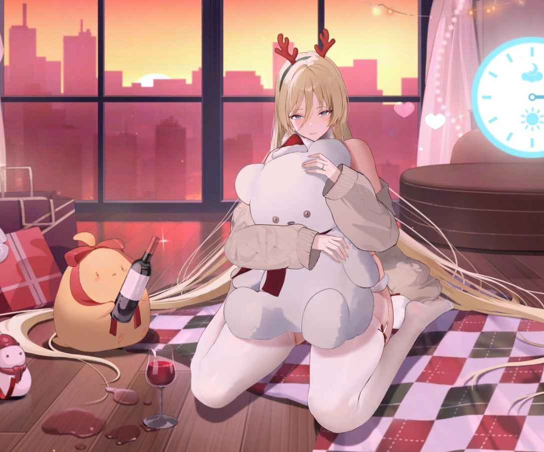 "This plush..."

"Thanks...commander"