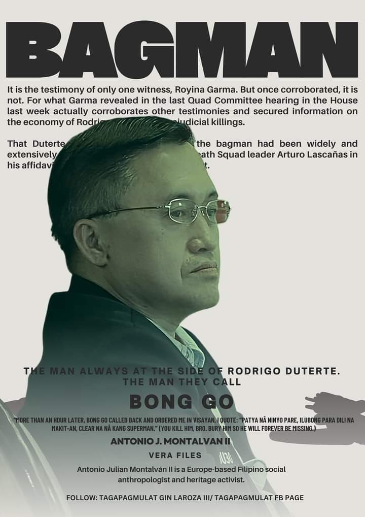 saudiboy2's tweet photo. Bong Go, the "the BAGMAN" of the Dutertes.
HUWAG TULARAN AT HUWAG IBOTO KUNG HINDI KA TANGA! https://t.co/hBpRfmH4oY