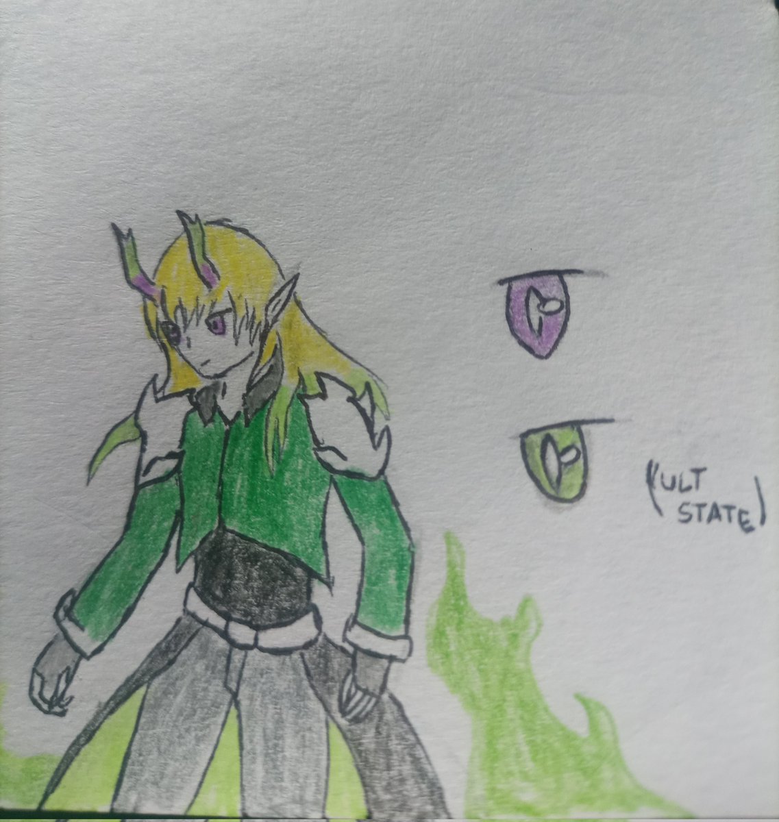 My own concept of a new frame for Kamui,Kamui Dragonia his eye change of color when the ult is active.