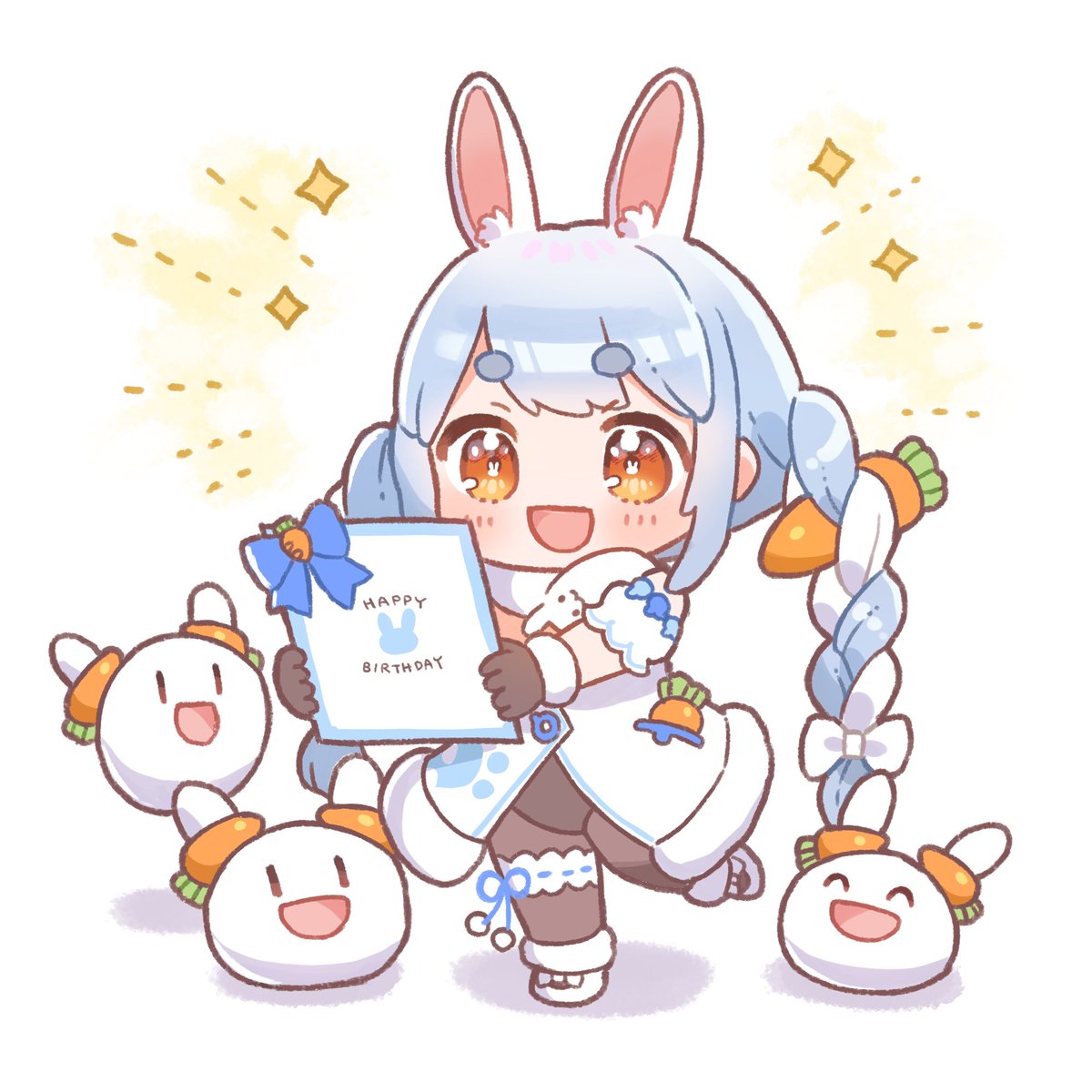👯‍♀️兎田ぺこら生誕祭2025記念寄せ書き企画👯‍♀️】 本日兎田ぺこ