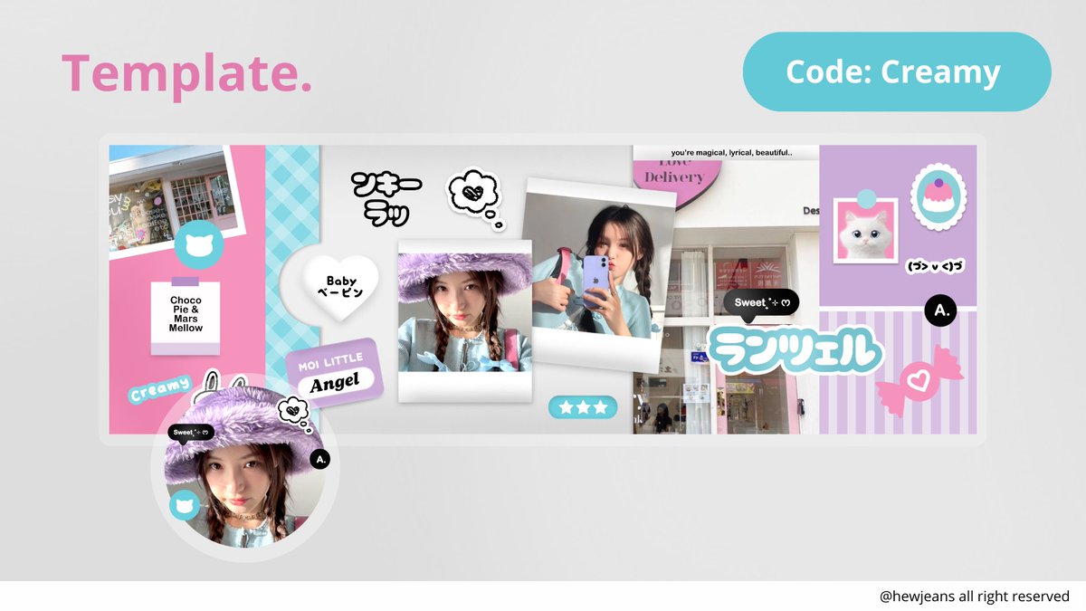 hewjeans's tweet image. Helo repost thank you💗🫶

Hiii aku ada 4 template layout yang siap dijemput sekarang❣️pricinya 145k/each yaah, format IPV file &amp;gt;&amp;lt; yang mau take bisa langsung DM akuu🎀

#zonauang️