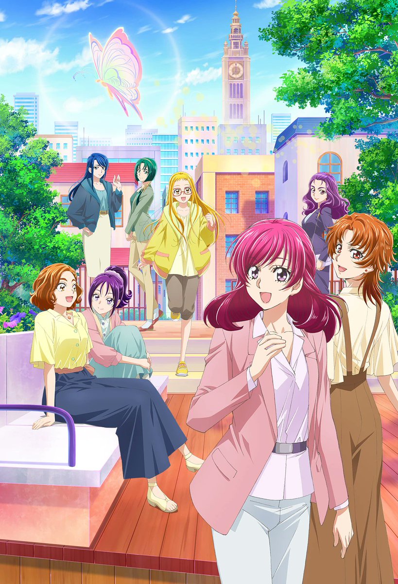 プリキュア「『オトナプリキュア』でかつてのプリキュア達の社会人になったスタンスを出し『ひろプ」|OGA-SAN🔭🎸🎨観測結束絵描き垢のイラスト