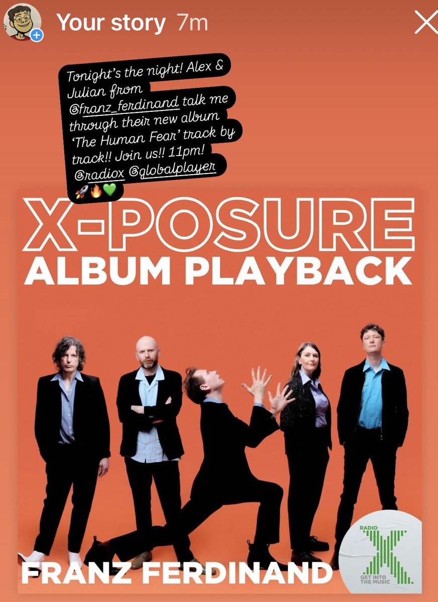 John Kennedy (@johnkennedy) on Twitter photo Back imminently for the second X-Posure of the weekend <a href="/RadioX/">Radio X</a>! Last night Lambrini Girls in interview, tonight <a href="/Franz_Ferdinand/">Franz Ferdinand</a> talk me through their new album βThe Human Fearβ track by track! Donβt miss it!π₯π₯π₯11pm ππ<a href="/GlobalPlayer/">Global Player</a> Back imminently for the second X-Posure of the weekend <a href="/RadioX/">Radio X</a>! Last night Lambrini Girls in interview, tonight <a href="/Franz_Ferdinand/">Franz Ferdinand</a> talk me through their new album βThe Human Fearβ track by track! Donβt miss it!π₯π₯π₯11pm ππ<a href="/GlobalPlayer/">Global Player</a>