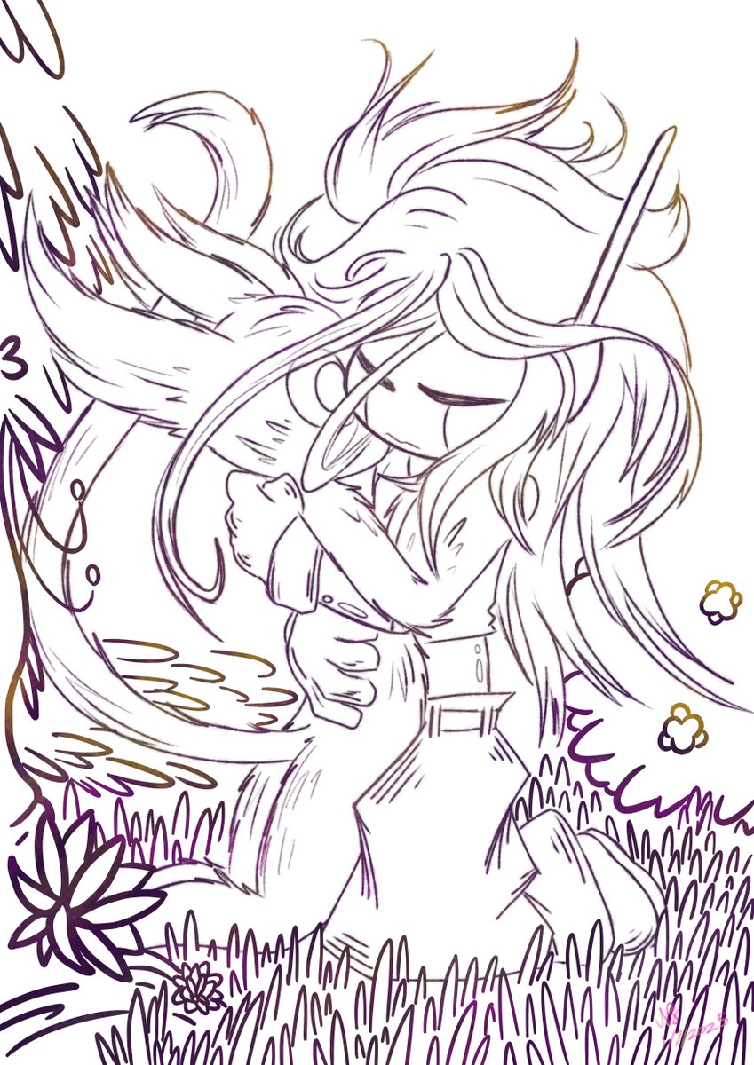 Ori and Curly Brace!

Go to my Bluesky account under the same name to see the completed picture!

#OriandtheBlindforest #CaveStory