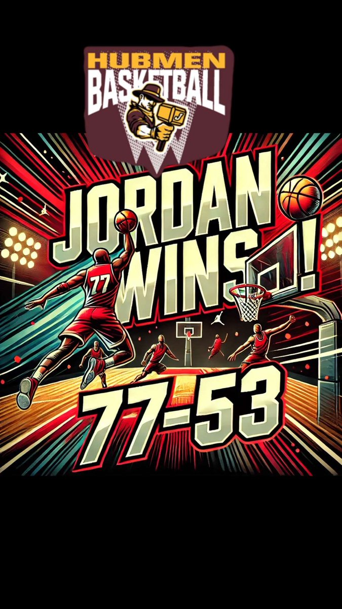 Jordan 77, Providence Academy 53

Hubmen move to 9-2

Next up: St Peter at home Tuesday! 

#BuildingChampions 🏀🔨🏆
