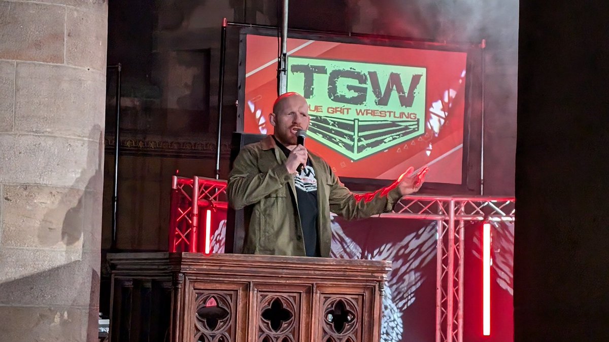 RichYAWC's tweet photo. Some pics from @TrueGritWrestle Rumble tonight, I had a blast! https://t.co/u6jALK6jfq