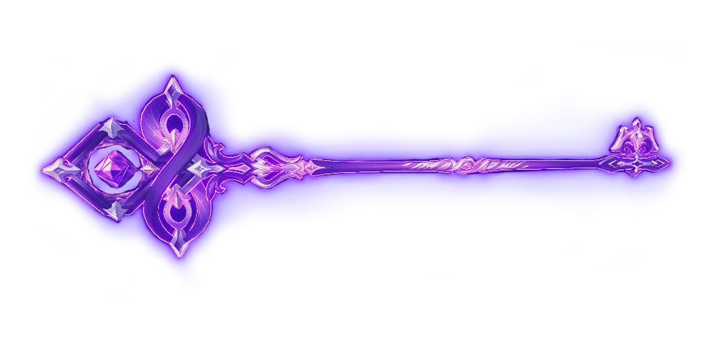 herta’s weapon.. from huge hammer to large key