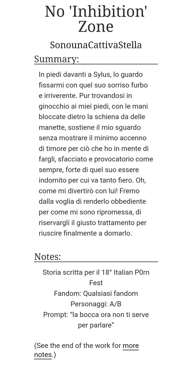 SteppyLOL's tweet photo. Iniziamo questo 18° Italian P0rn Fest con qualcosa di diverso dal solito: una fanfiction HET in prima persona su MC e Sylus di Love and Deepspace 👀

Link: https://t.co/ZDmKrRM0o1

#p0rnfest18 #Sylus #sylusmc #sylusnsfw https://t.co/hwo8jCINLa