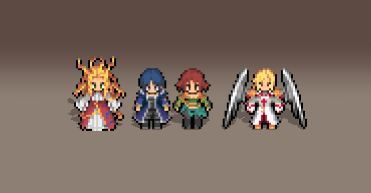 Noiracide's tweet image. #gamedev #pixelart BAROQUE