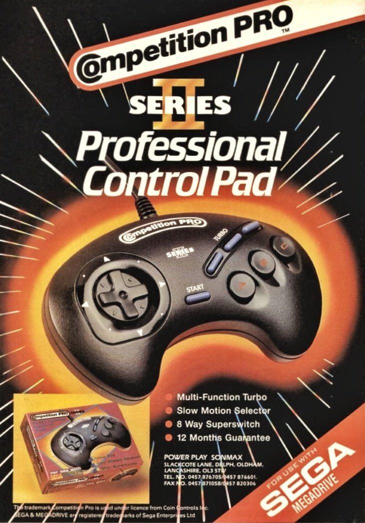 XRPee1983's tweet image. The #Sega Mega Drive competition Pro series 2 #gamepad!

#RETROGAMING #Gaming #GamingNews #gamergirl #gamer #Japan #gamers #retrogamer #videogame #vintage #advertisement