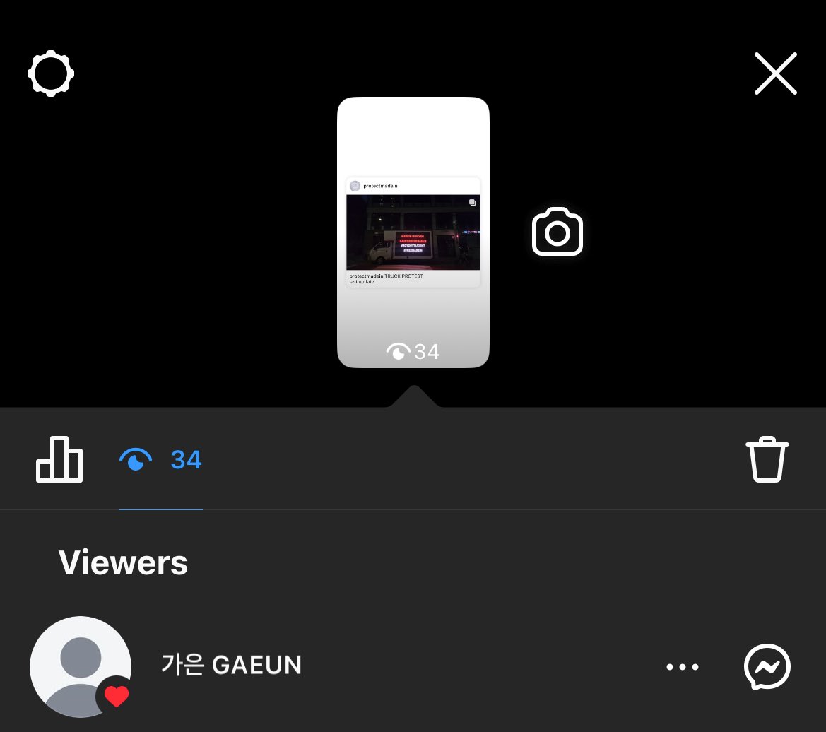 protectmadein's tweet photo. GAEUN LIKED OUR POST ABOUT THE PROTEST TRUCKS 😭😭😭

MADEIN IS SEVEN
#BOYCOTT143ENT 
#JUSTICEFORGAEUN 
#FREEMADEIN https://t.co/3ACde0VCp2