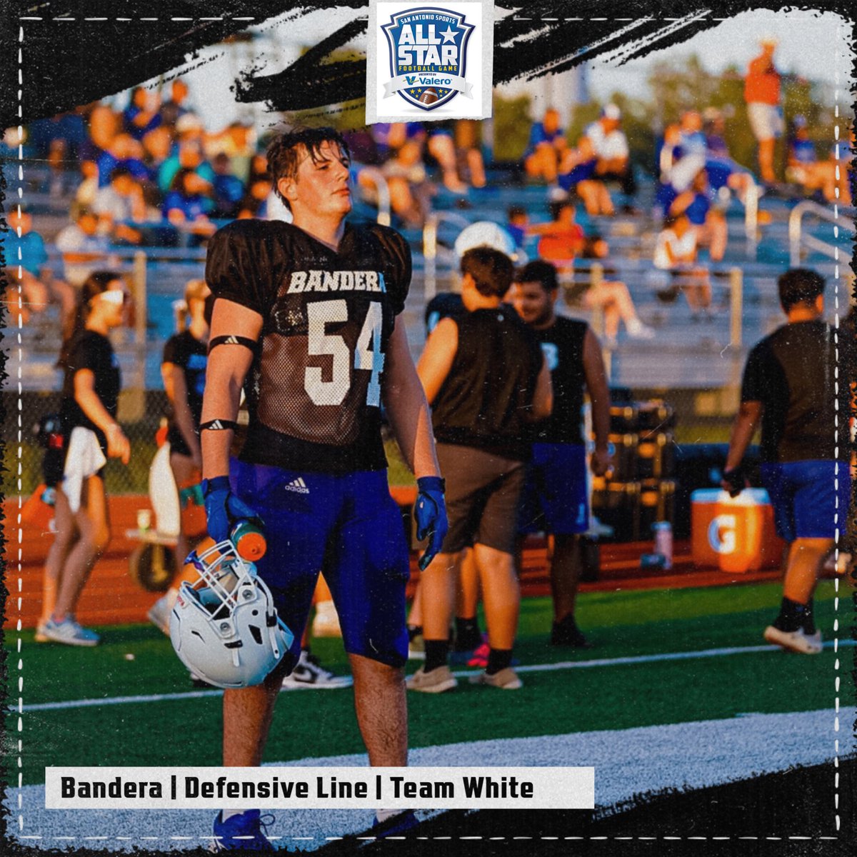 Bandera Football (@banderafb) on Twitter photo Good luck to Bandera senior <a href="/gavin_spruell/">Gavin Spruell: NCAA ID# 2302780897</a> as he competes in the San Antonio Sports All Star Football game tonight as a member of Team White! Kickoff just 10 minutes away! #WeAreOne Good luck to Bandera senior <a href="/gavin_spruell/">Gavin Spruell: NCAA ID# 2302780897</a> as he competes in the San Antonio Sports All Star Football game tonight as a member of Team White! Kickoff just 10 minutes away! #WeAreOne