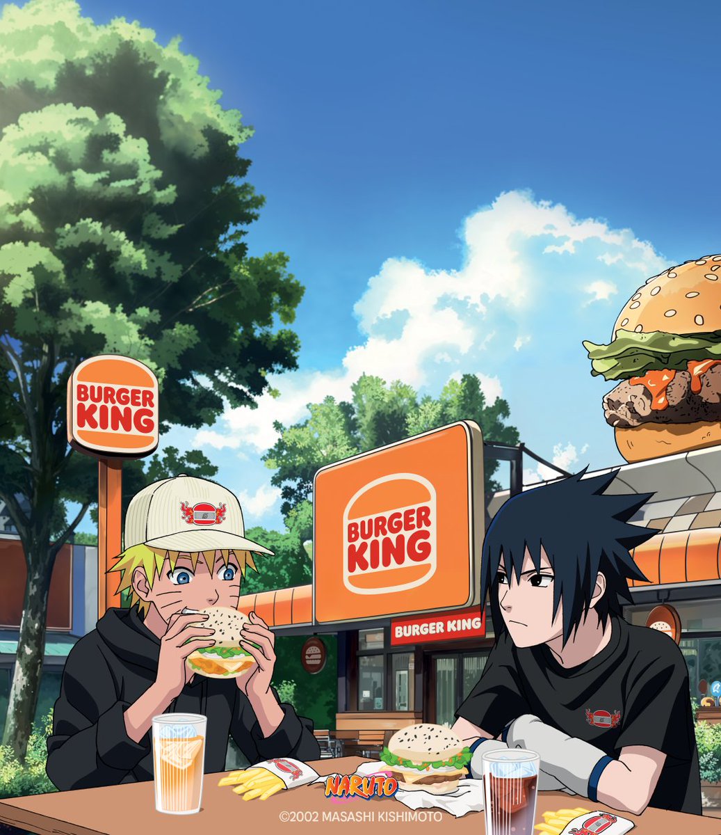 NARUTO is doing a collab with Burger King in France