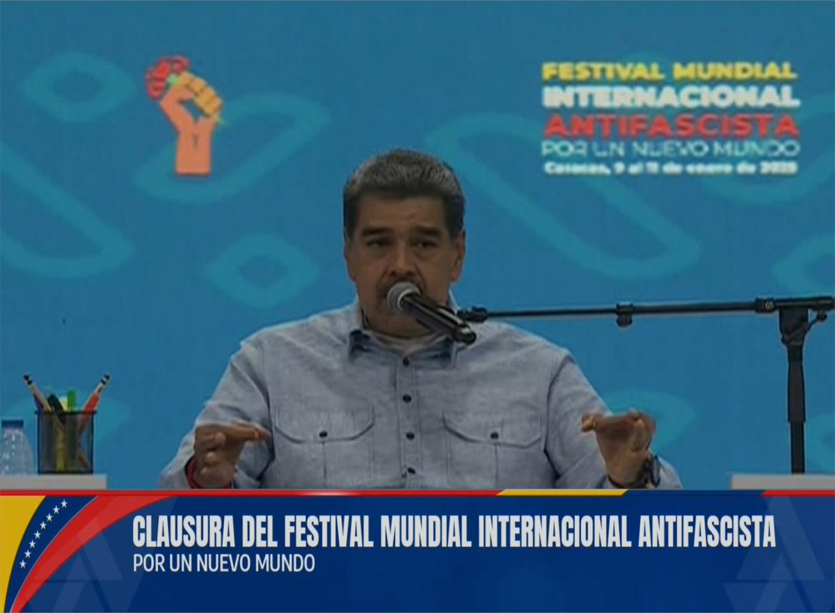 Pdte Maduro: "Venezuela se va preparando, junto con Cuba, Nicaragua y nuestros hermanos mayores del mundo, para, si algún día tenemos que tomar las armas para defender el derecho a la paz, a la soberanía y los derechos históricos de nuestra Patria, dar la batalla en la lucha