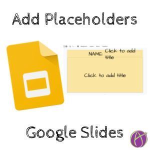 Alice Keeler (@alicekeeler) on Twitter photo How to Add a Placeholder in Google Slides for Enhanced Student Interaction 
alicekeeler.com/2019/04/03/goo… 
Design templates for students that give them a spot to enter information on their copy. 
#GoogleEDU #GoogleSlides How to Add a Placeholder in Google Slides for Enhanced Student Interaction 
alicekeeler.com/2019/04/03/goo… 
Design templates for students that give them a spot to enter information on their copy. 
#GoogleEDU #GoogleSlides