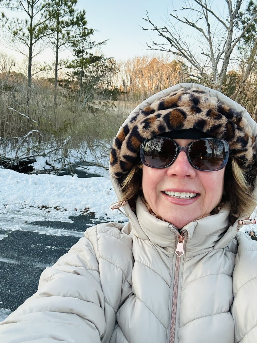 Jeannezdm's tweet photo. White sunset walk⛄️🌨️ some groovy snowmen in the hood! https://t.co/smQQbTzlfg
