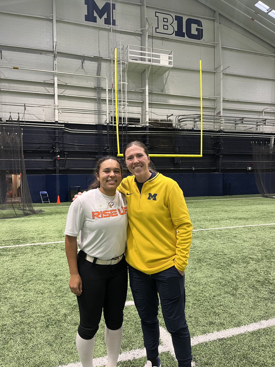Ava Fields 2027 (@ava_fields_15) on Twitter photo Thank you <a href="/umichsoftball/">Michigan Softball</a> for another great camp! I always learn so much from the players and coaches! Also thanks to <a href="/conway_jenissa/">Jenissa Conway</a> for helping me improve my outfield skills today! Can’t wait for summer camp! GO BLUE 💛💙
<a href="/btholl/">Bonnie Tholl</a> <a href="/canfield_faith/">faithyyy</a> <a href="/chiddy3/">Amanda Chidester, OLY</a> <a href="/CoachBrundage/">Jennifer Brundage, OLY</a> Thank you <a href="/umichsoftball/">Michigan Softball</a> for another great camp! I always learn so much from the players and coaches! Also thanks to <a href="/conway_jenissa/">Jenissa Conway</a> for helping me improve my outfield skills today! Can’t wait for summer camp! GO BLUE 💛💙
<a href="/btholl/">Bonnie Tholl</a> <a href="/canfield_faith/">faithyyy</a> <a href="/chiddy3/">Amanda Chidester, OLY</a> <a href="/CoachBrundage/">Jennifer Brundage, OLY</a>
