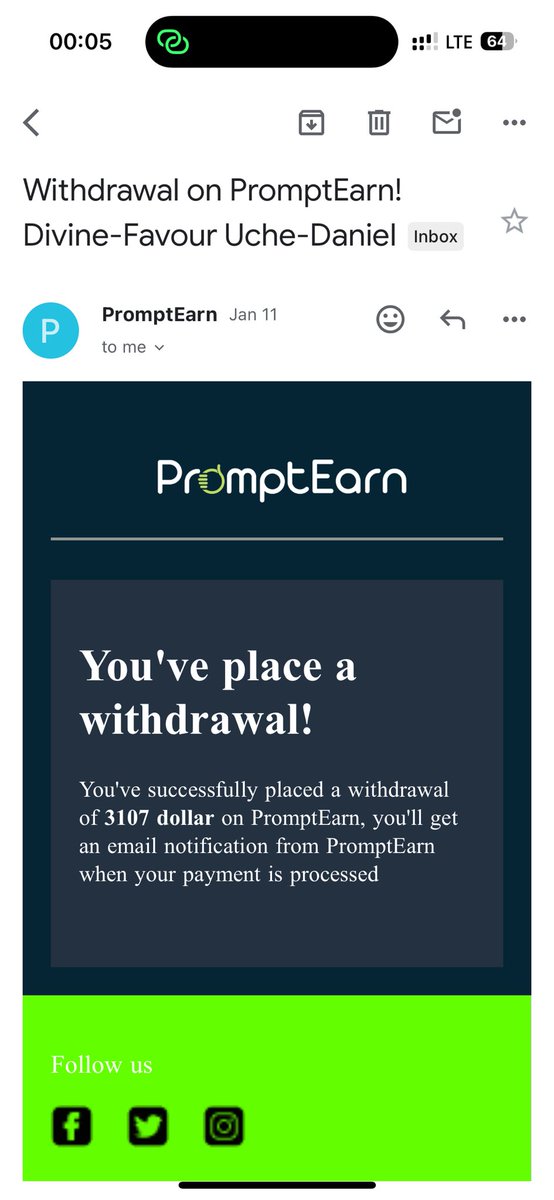 davineh360's tweet image. 2025 started great!!

Over 3M bagged on @promptearn to be paid today..

Let the results do the speaking☝️🫡..
I’d quote this when it lands🙂‍↕️