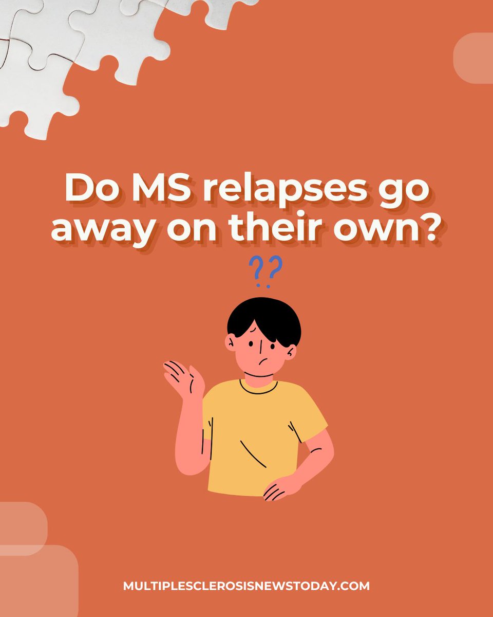 MSNewsToday's tweet photo. Is treatment required for relapses, or will they go away on their own? Learn about recovery, duration, and more here: https://t.co/HPgsR9XC69
#MS #MultipleSclerosis #MSResearch #MSRelapse #ThisIsMS https://t.co/DEb108eh1I