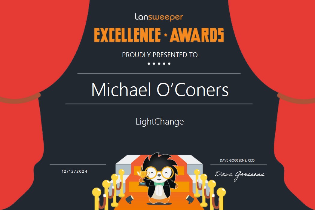 LightChangeT's tweet photo. Thank you Lansweeper and the Lansweeper Community for this 2024 Excellence Award.
 
We are excited to announce that our $1000 charity award will go to St. Jude Children’s hospital.

Thank you @Lansweeper  and thank you @StJude! https://t.co/GJylCBvr3p