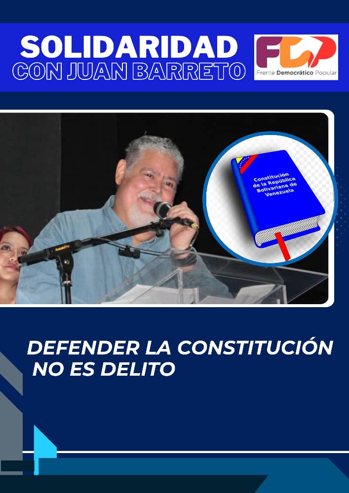 Redestv_oficial's tweet photo. #11enero Defender la constitución no es un delito. 
#caracas
@juanbarretoc 
#PorLaDemocraciaYLosPresos
@ENRIQUEMARQUEZP 
@petrogustavo https://t.co/yiObFGhUAJ