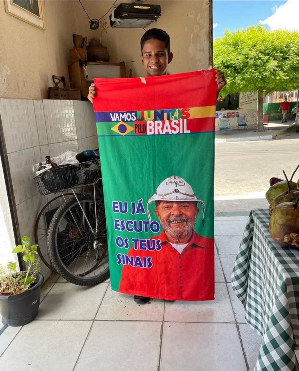 Passando para avisar que em 2026 é Lula de novo!